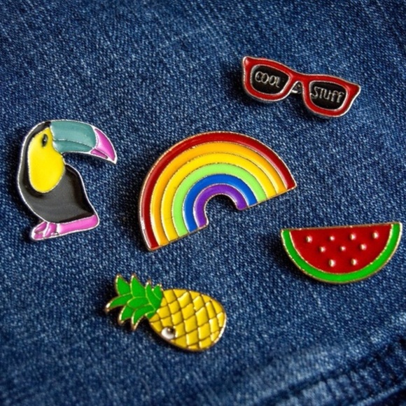 Equality Love Is Love Rainbow Pin - Picture 2 of 4